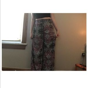 high waisted palazzo pants