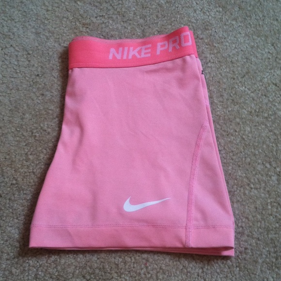 Pink nike pros
