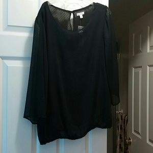 Black three quarter slee from New York and Company