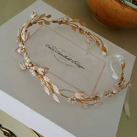 Erica Elizabeth ringlet circlet head piece