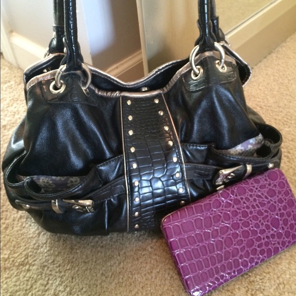 Black Kathy Van Zeeland purse