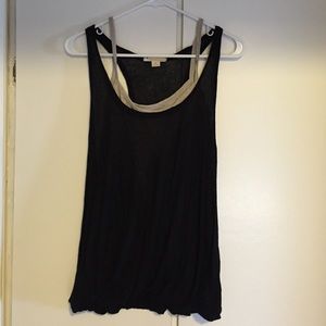 Forever 21 Black and Tan tank top size small