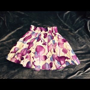 Watercolor Skater skirt