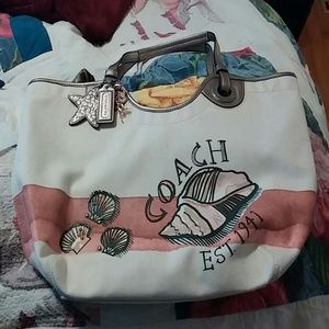 New coach bag with seashell