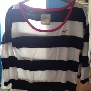 Hollister quarter sleeved shirt
