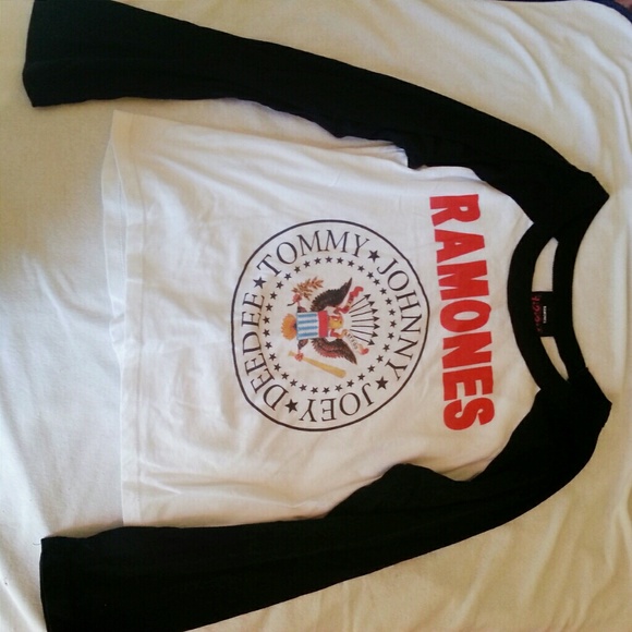 Ramones Band Baseball Tee