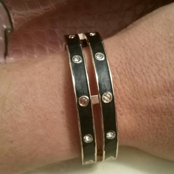 Double banded bangle - Picture 4 of 4