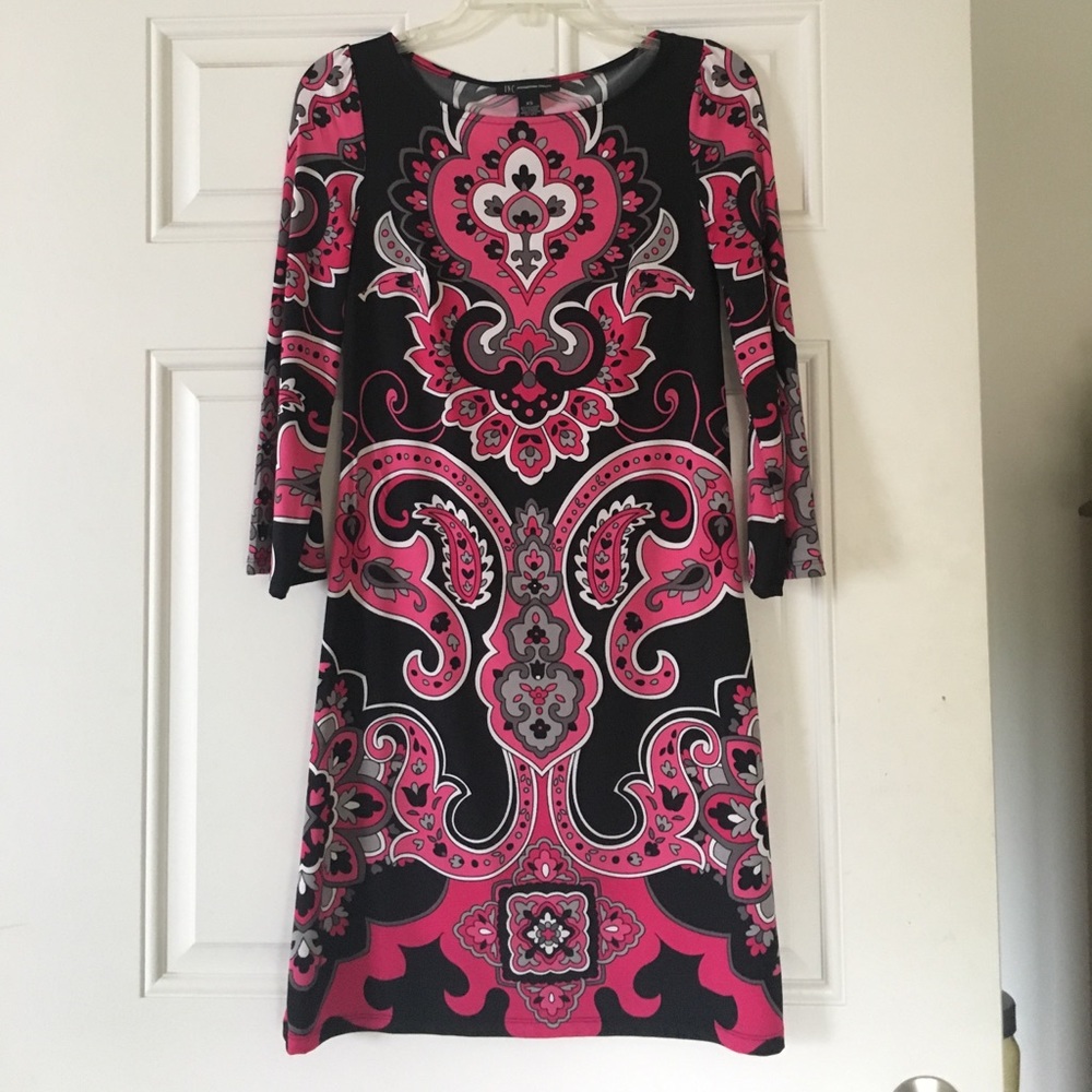 Pink and black dress never worn