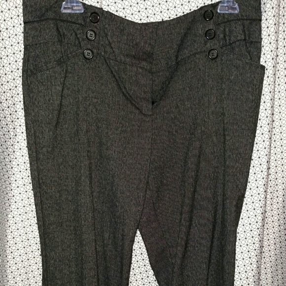 ##**SOLD**##Black/gray junior slacks