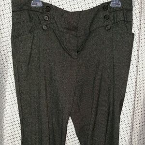 ##**SOLD**##Black/gray junior slacks