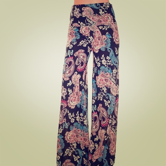 Printed Palazzo Pants