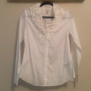 White never worn J. Crew blouse