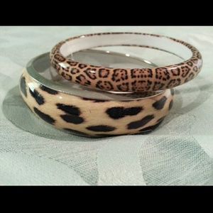 Animal Print Bangles