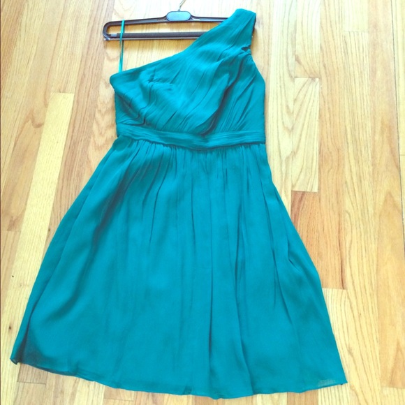 J. Crew one shoulder dress