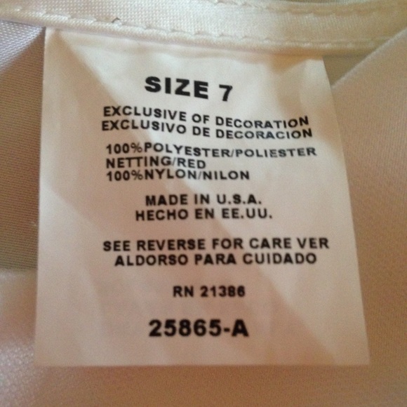 First Communion Dress and wore once! - Picture 4 of 4