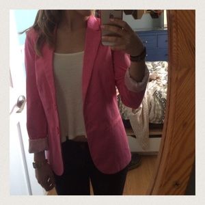 Pink blazer