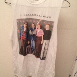 Breakfast club muscle shirt