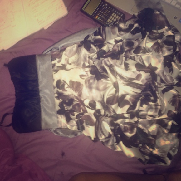 juniors dress flowery