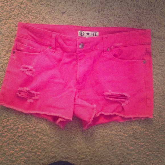 Size 11 pink shorts