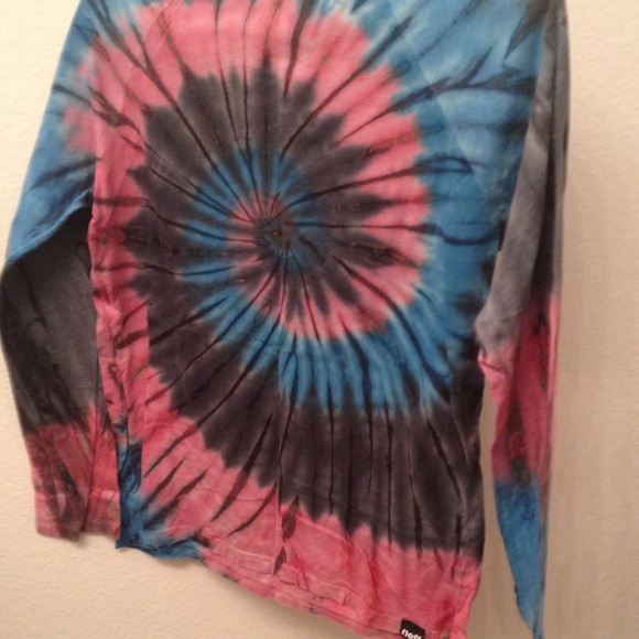 Tie dye neff shirt