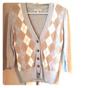 Banana Republic Argyle Sweater