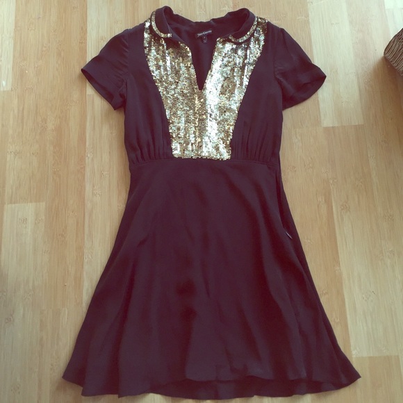 Juicy Couture Black and Gold dress