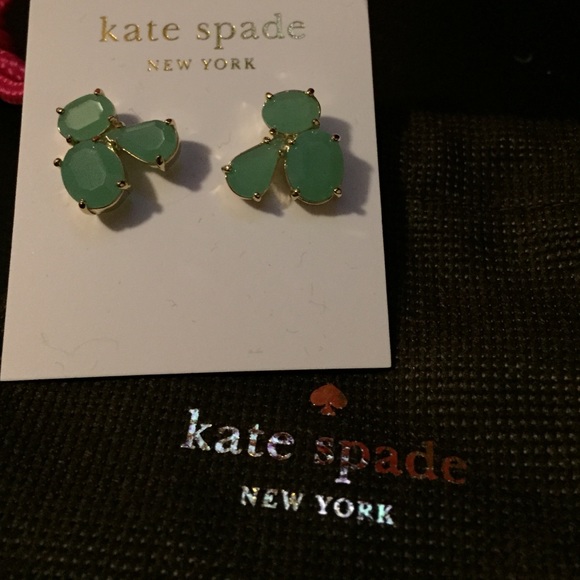 Kate Spade cluster earrings