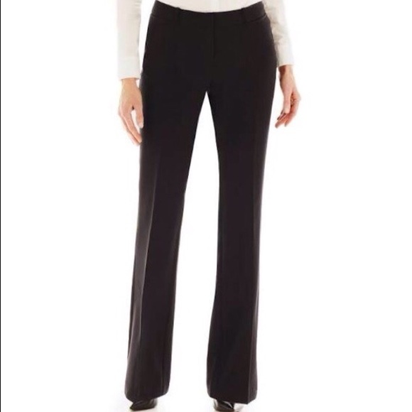 Worthington Curvy Fit Classic Black Trouser