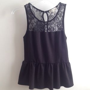 Monteau Peplum Top