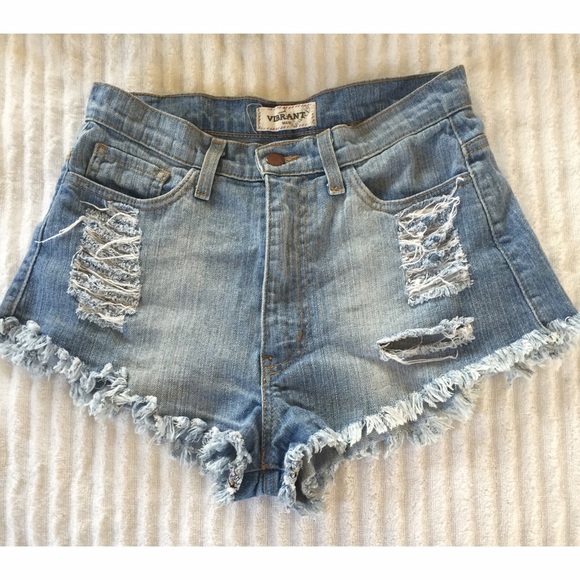 Urban Outfitters Pants - ❌SOLD❌ Light Wash High Wasted Shorts
