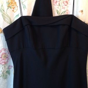 Black full length dress