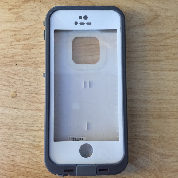 White/grey Lifeproof Case for iPhone 5/5s
