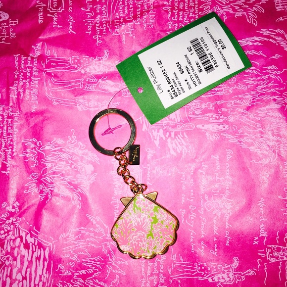 Lilly Pulitzer keychain