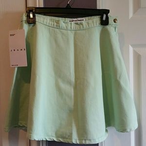 American Apparel denim circle skirt