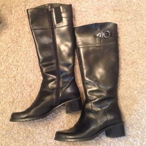 Black Tall Boots