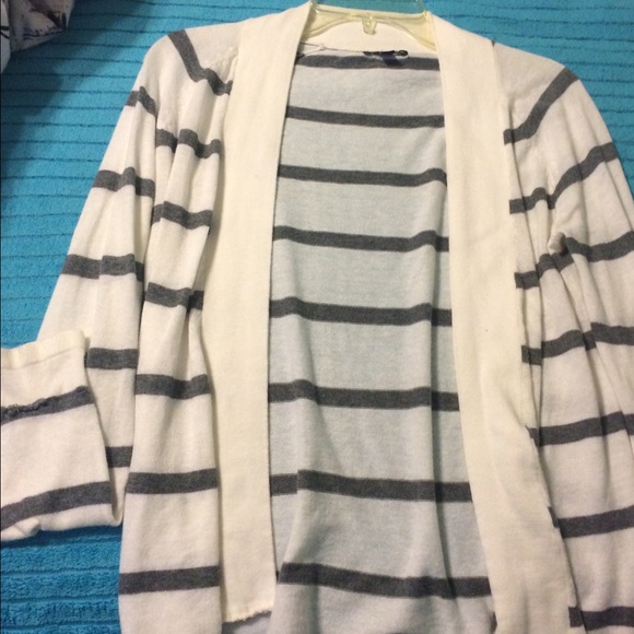 Striped Express Sweater Cardigan - Picture 1 of 1
