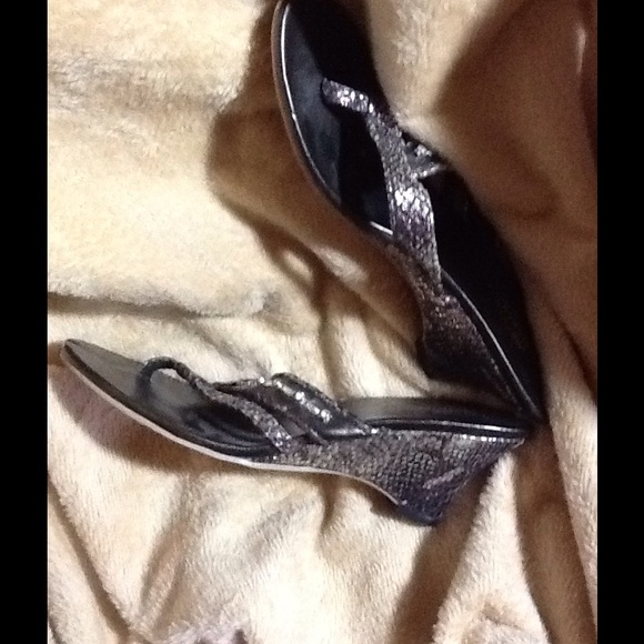 Metallic Sandals - Picture 2 of 3