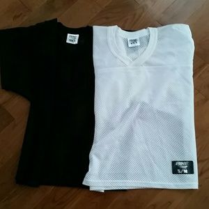 2 football mesh jerseys