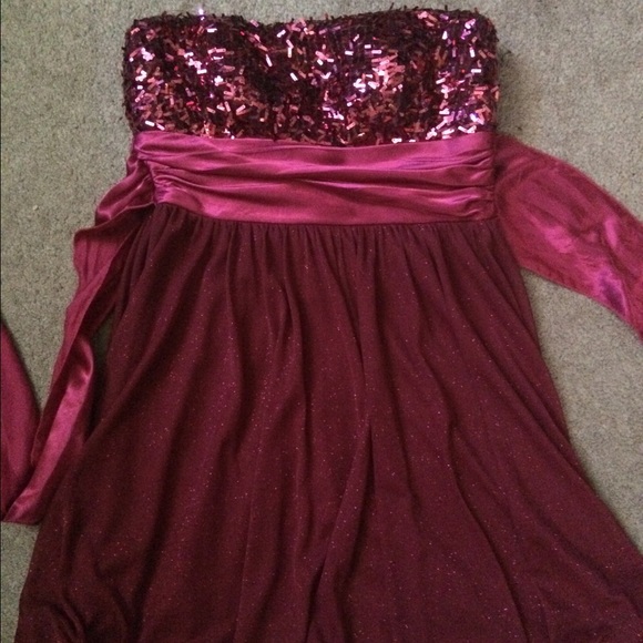 Magenta Dress