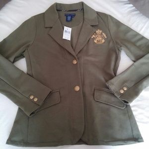 Olive green blazer