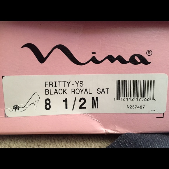 Nina shoes w/box - wore once to a wedding - Picture 3 of 4