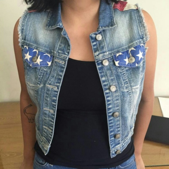 Denim vest