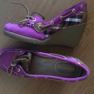 EUC Sperry Wedges