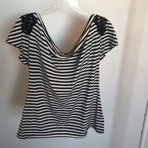 AB Studio Striped Top