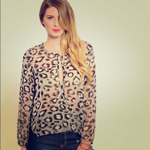 Pullover Leopard Blouse