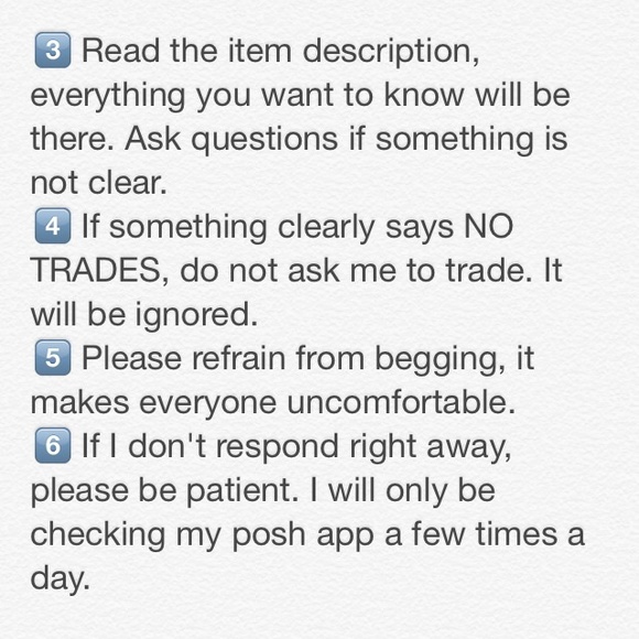 💥CLOSET RULES💥 - Picture 2 of 2