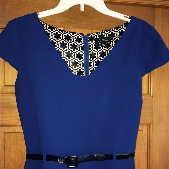 Royal Blue Tahari Dress