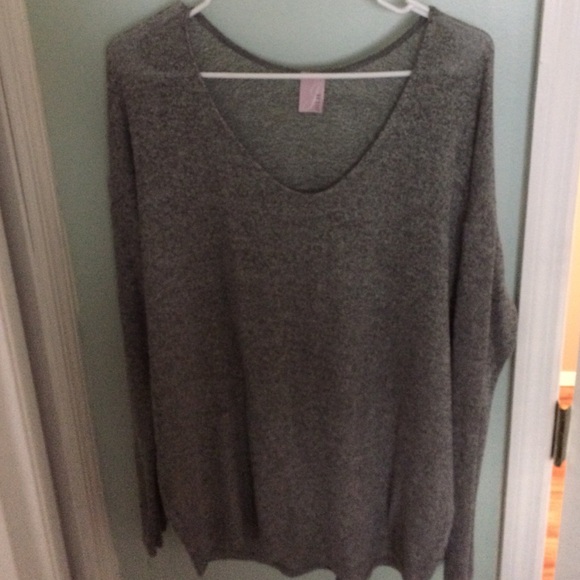 Jolie Super Soft Oversize Grey Sweater