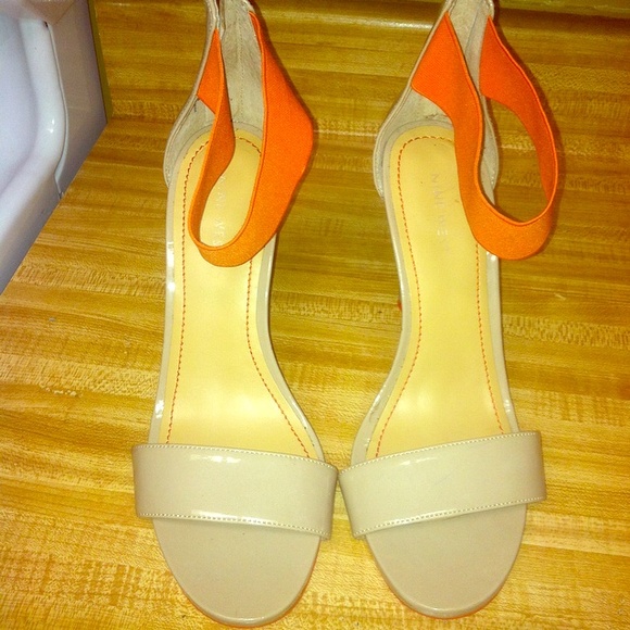 High heeled sandals WORN ONCE