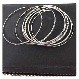 Silver 7 days inspired bracelet